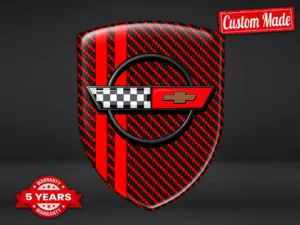 Corvette Adesivi Lunotto Furgoni Edizione Lusso Universale